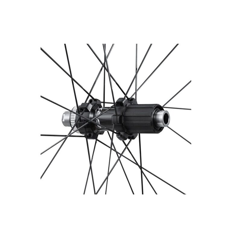 Roues vélo Gravel Shimano WH-RX870 carbone Tubeless disques