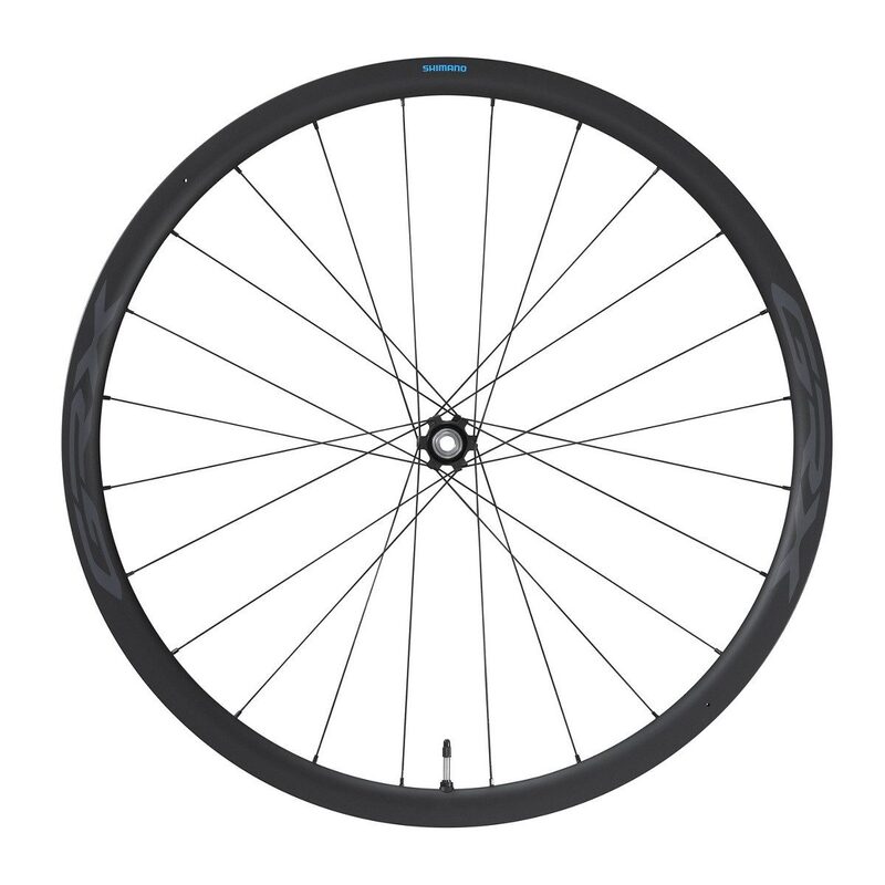 Roues vélo Gravel Shimano WH-RX870 carbone Tubeless disques
