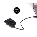 Éclairage vélo avant Ravemen FR 160 avec fixation compteur Garmin