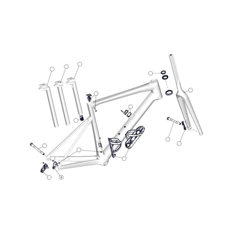 Patte de dérailleur arrière vélo BMC Gravel KAIUS - 30000700