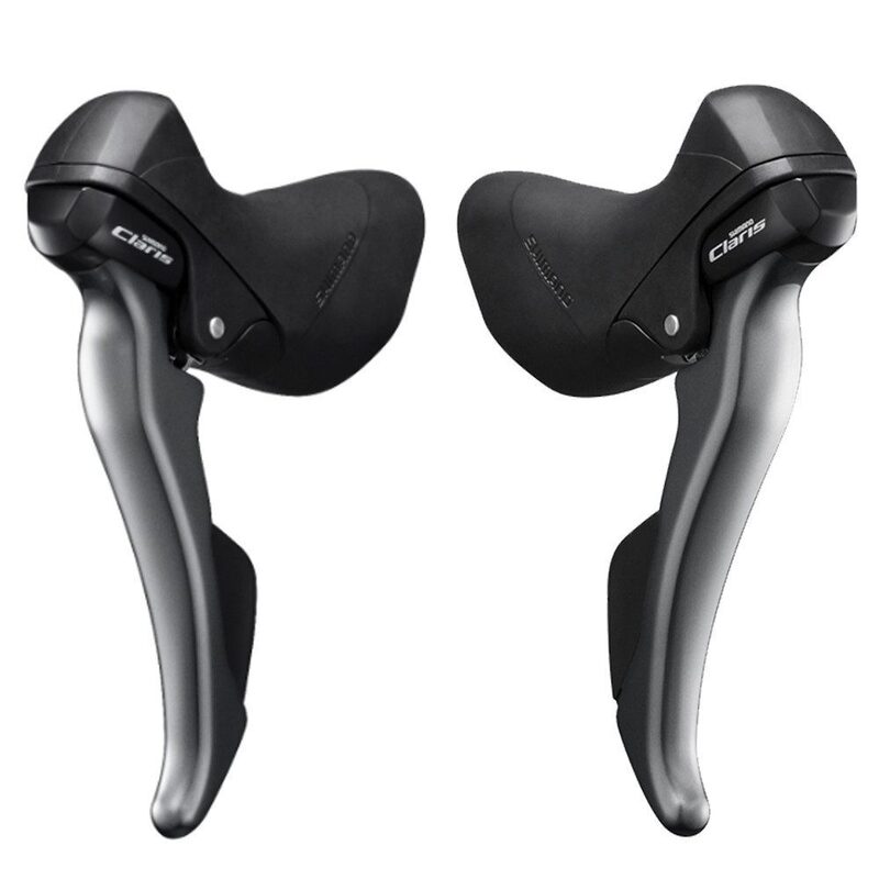 Poignées vélo route Shimano Claris ST-R2000-R 2x8v Poignées vélo route Shimano Claris ST-R2000-R 2x8v