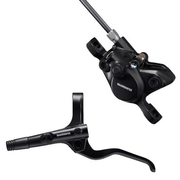 Poignée vélo avec durite et étrier de frein Shimano BL-MT201 L / 1000mm