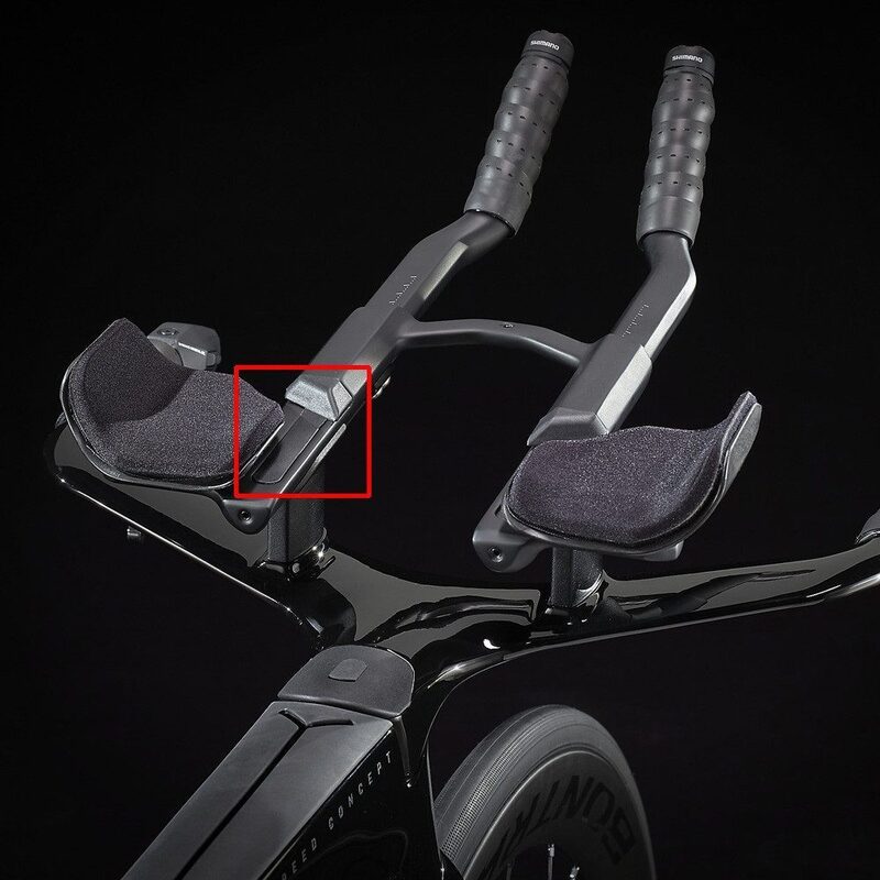 Stuurpenafdekking voor triatlonfiets Trek Speed Concept