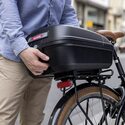 Top case porte-bagages vélo Klickfix CityBox RackTime Snap It