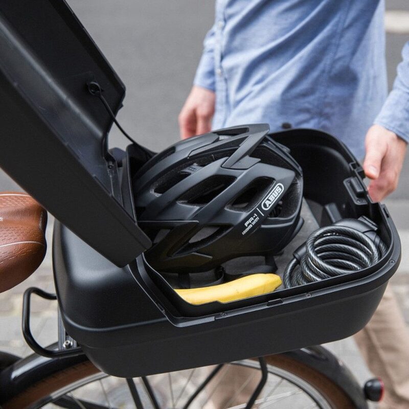 Top case porte-bagages vélo Klickfix CityBox RackTime Snap It