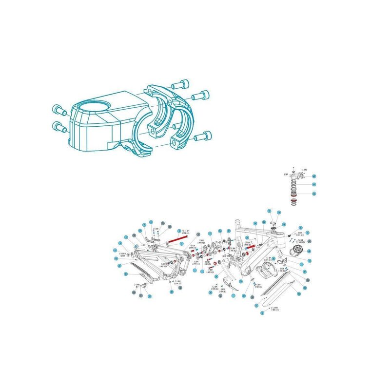 Focus Jam² Stuurpen set 3 elektrische mountainbike stuurpen - 250019100