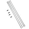 Kit 4 rayons Fulcrum Rapid Red 5 DB roue avant gauche / arrière droit - RR-019