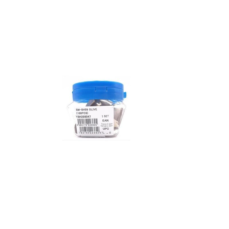Lot de 100 olives Shimano SM-BH59-90 Y8H298047