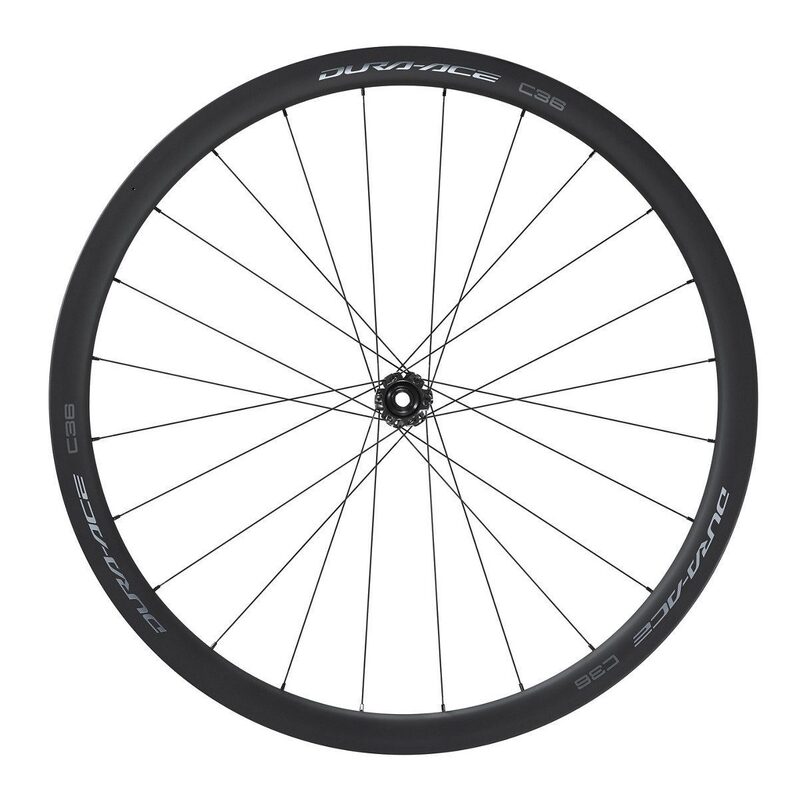 Roue avant vélo route carbone Shimano Dura Ace R9270-C36 à boyau