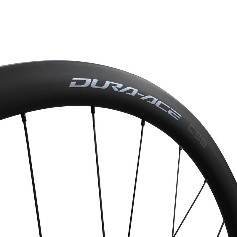 Roue avant vélo route carbone Shimano Dura Ace R9270-C36 à boyau