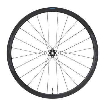 Roue avant vélo Gravel carbone Shimano WH-RX870-TL