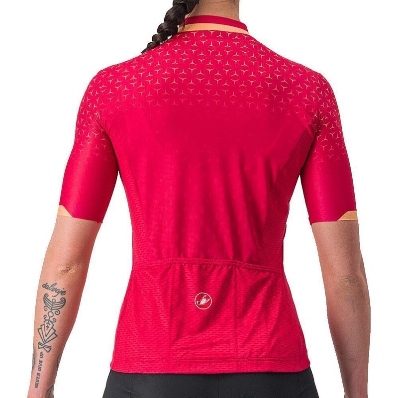Maillot vélo manches courtes femme Castelli Pezzi