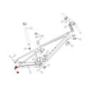 Patte dérailleur BMC Fourstroke - Speedfox et Agonist fixation standard 301701