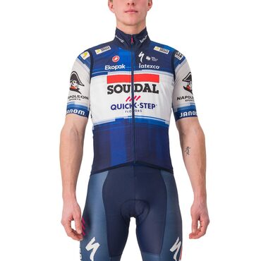 Gilet coupe-vent vélo Castelli Pro Light Wind Soudal - Quick Step 2023