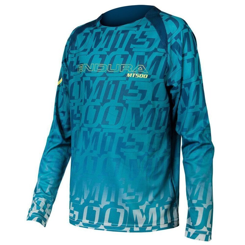 Endura MT500 LTD mountainbike-shirt met lange mouwen voor kinderen
