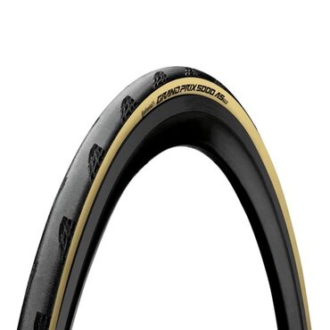 Pneu vélo route Continental Grand Prix 5000 All Seasons TR Crème