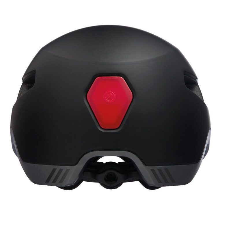 Stads- en elektrische fietshelm Lazer Urbanize NTA mat met led