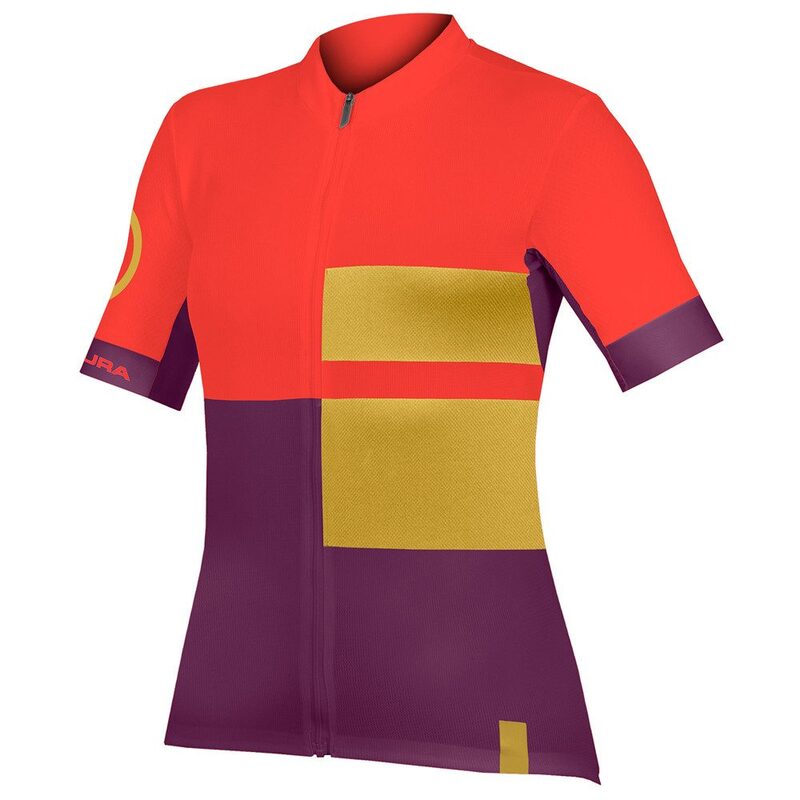 Maillot vélo manches courtes femme Endura FS260 Print