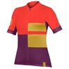 Maillot vélo manches courtes femme Endura FS260 Print
