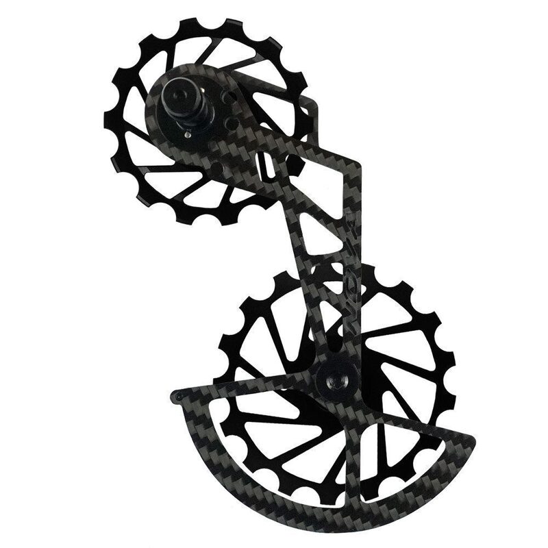 Chape dérailleur arrière carbone céramique Nova Ride Shimano Ultegra et Dura-Ace 12v