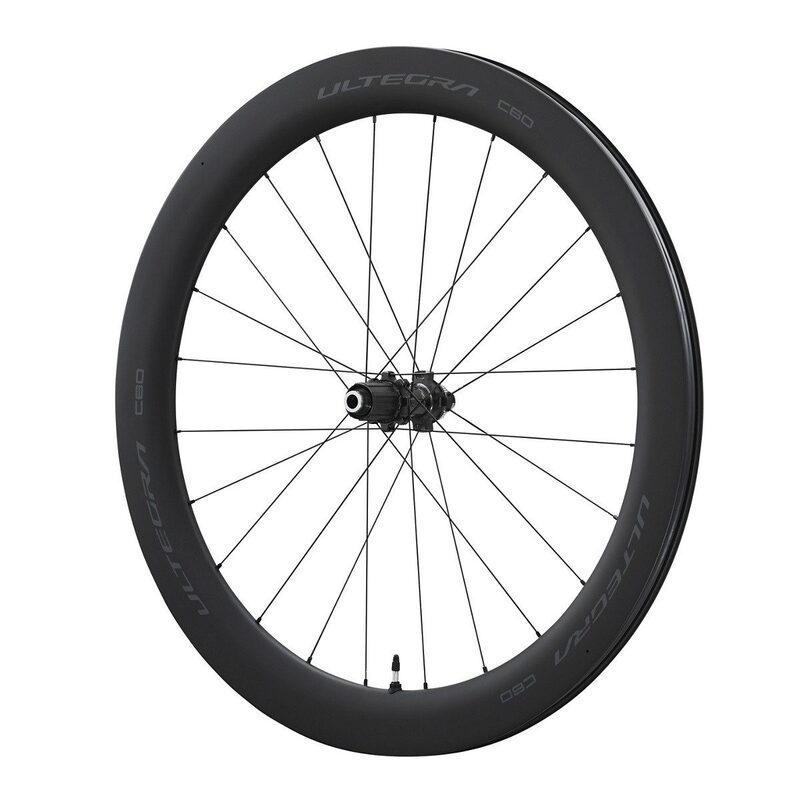 Roues vélo carbone Shimano Ultegra WH-R8170-C60 à disques