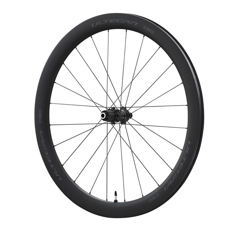 Roues vélo carbone Shimano Ultegra WH-R8170-C50 à disques