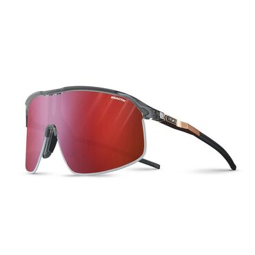 Lunettes vélo photochromiques Julbo Density Noir Translucide Cuivre Réactiv 0-3