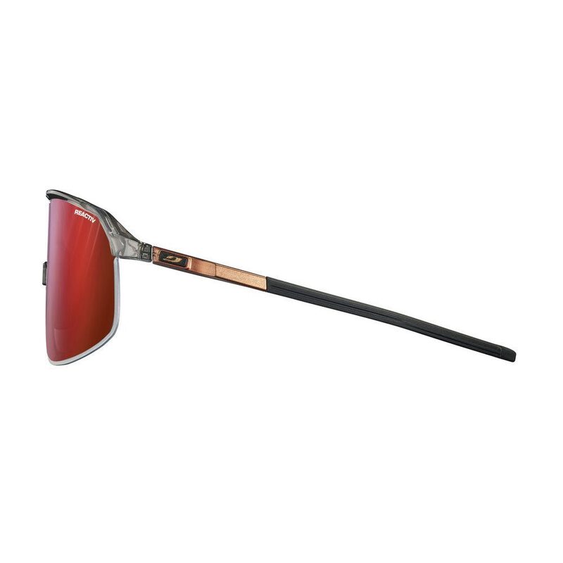 Lunettes vélo photochromiques Julbo Density Noir Translucide Cuivre Réactiv 0-3