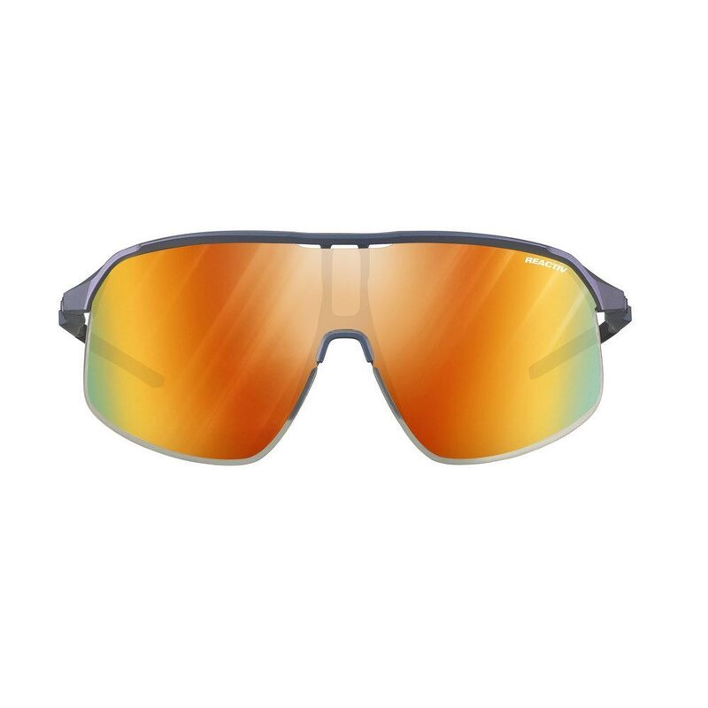 Lunettes vélo photochromiques Julbo Density Bleu Rouge Irisé Réactiv 1-3