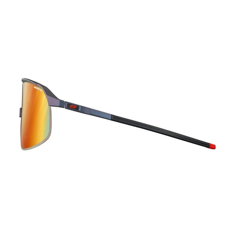 Lunettes vélo photochromiques Julbo Density Bleu Rouge Irisé Réactiv 1-3