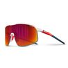 Julbo Density fietsbril wit oranje fluo blauw Spectron 3