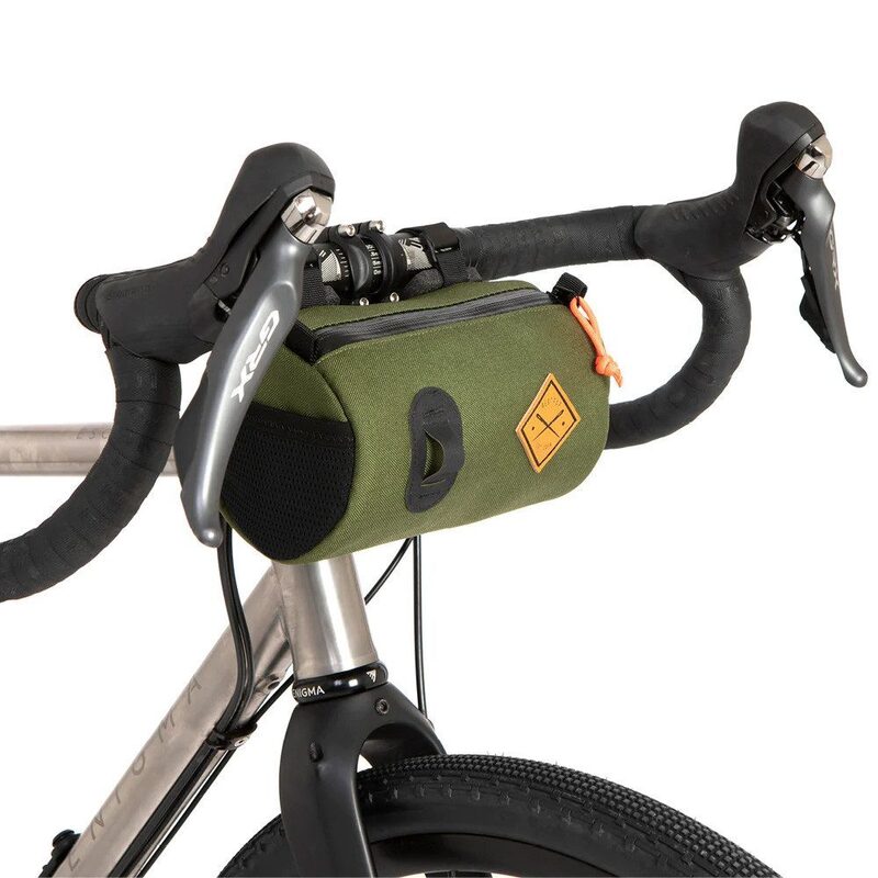 Sacoche de cintre bikepacking Restrap Canister Bag olive