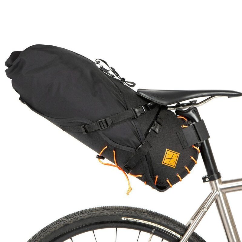 Sacoche de selle bikepacking Restrap Saddle Bag Orange 18L