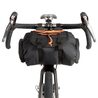 Sacoche de cintre bikepacking Restrap Bar Bag Black/Orange 14L