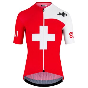 Maillot vélo manches courtes Assos Suisse Fed Jersey S9 Targa