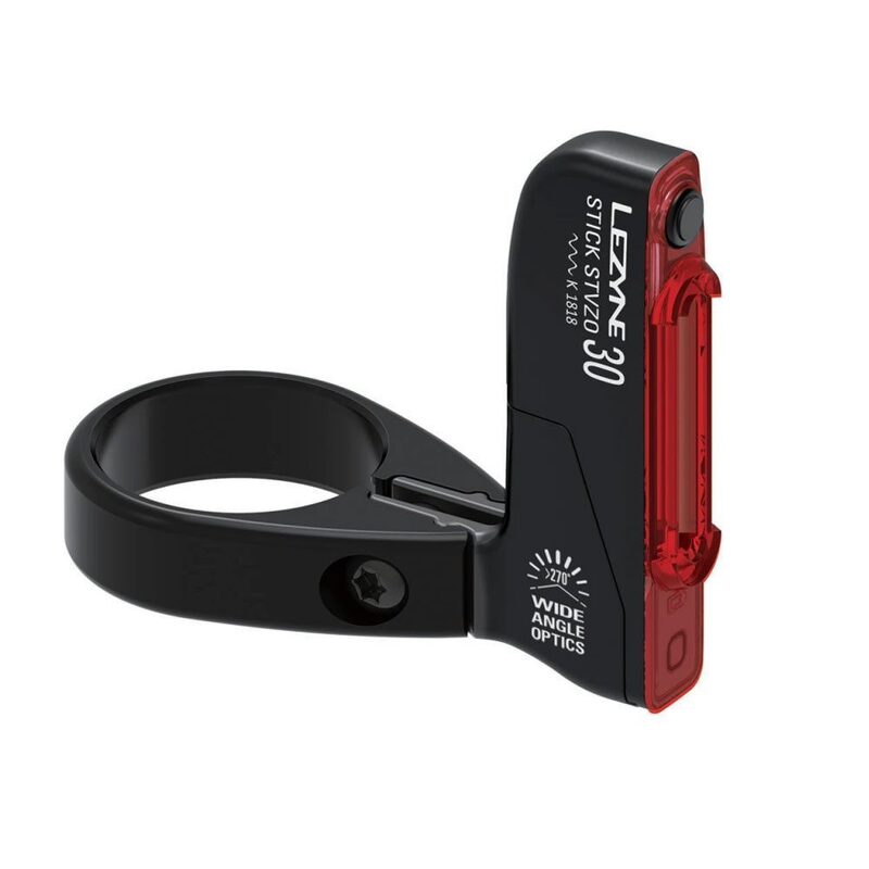 Eclairage vélo arrière Lezyne Stick Drive collier de selle