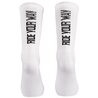 Meias de ciclismo Northwave Ride Your Way Sock 2026 Brancas, altura 18 cm