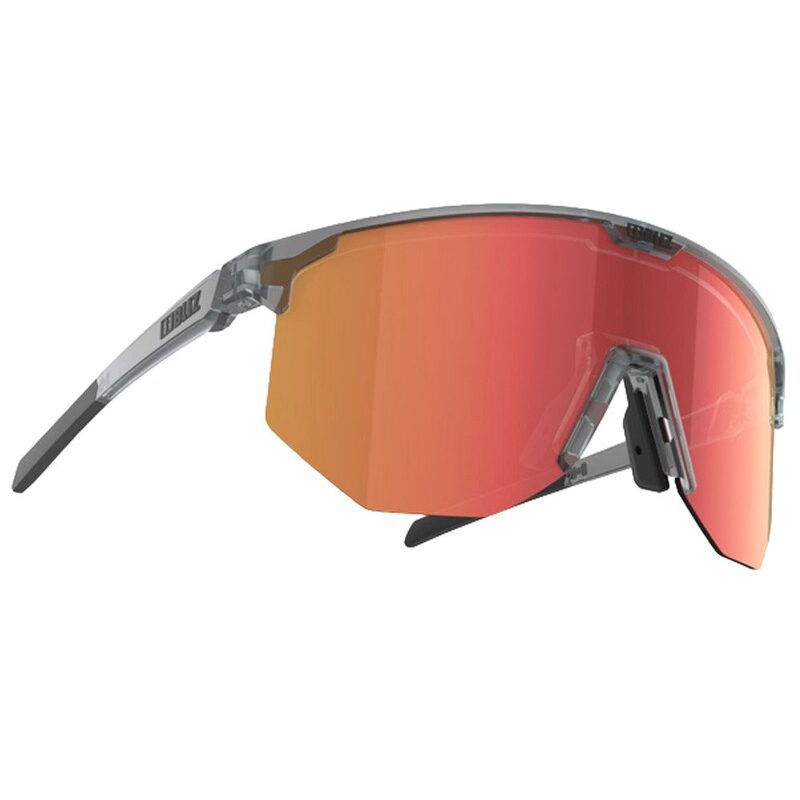 Lunettes vélo Bliz Hero Transparent Dark Grey Frame Brown Red Multi Lens