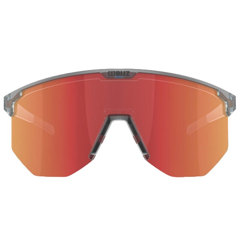 Lunettes vélo Bliz Hero Transparent Dark Grey Frame Brown Red Multi Lens