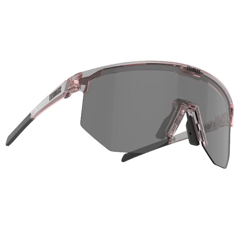 Lunettes vélo Bliz Hero Small Transparent Pink Frame Smoke Lens