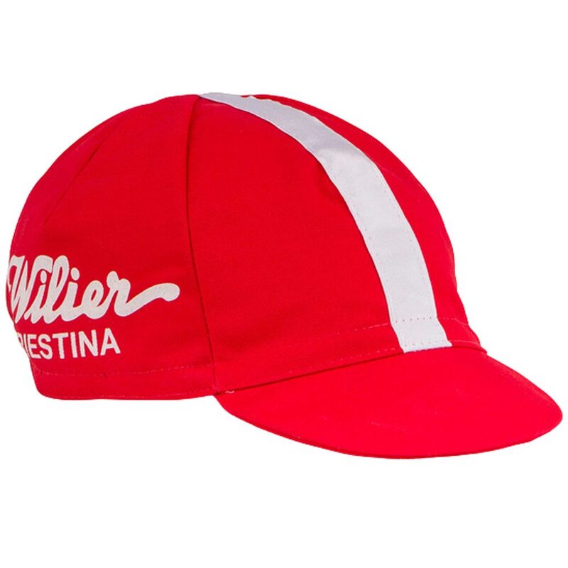 Casquette v lo Wilier Cappellino Vintage Red Materiel velo