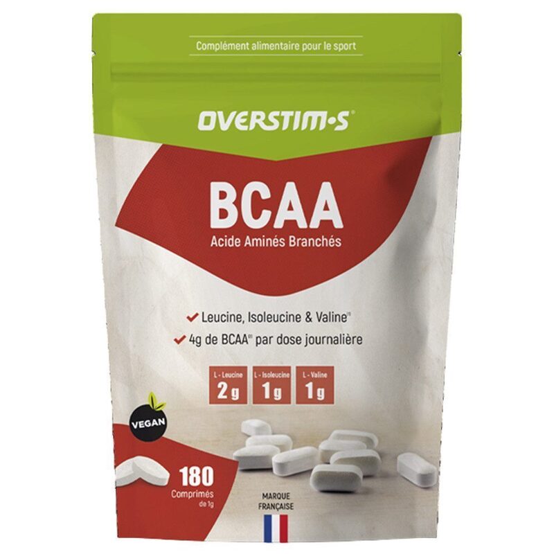 Complément alimentaire vélo Overstim.s BCAA 180 comprimés