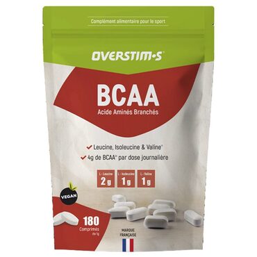 Complément alimentaire vélo Overstim.s BCAA 180 comprimés