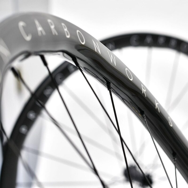 Roues vélo route carbone Princeton Alta Tubeless Ready - Moyeux Industry Nine
