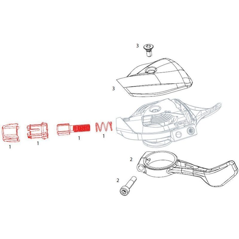 Barillet de réglage de tension pour shifter Sram Eagle XX1/X01