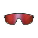 Lunettes vélo photochromiques Julbo Rush Noir Army Réactiv 0-3 Lunettes vélo photochromiques Julbo Rush Noir Army Réactiv 0-3