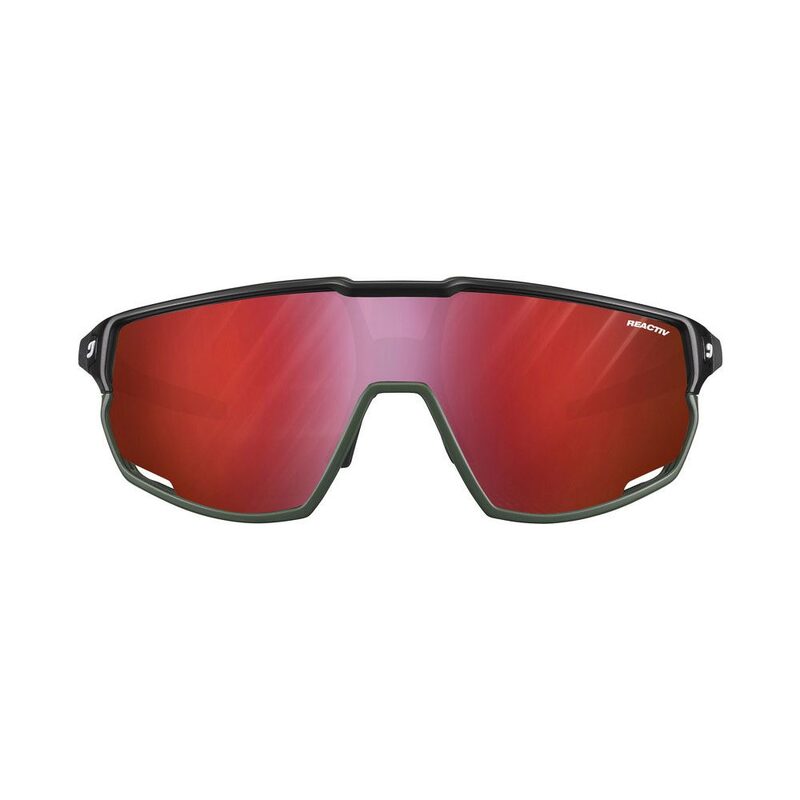 Lunettes vélo photochromiques Julbo Rush Noir Army Réactiv 0-3