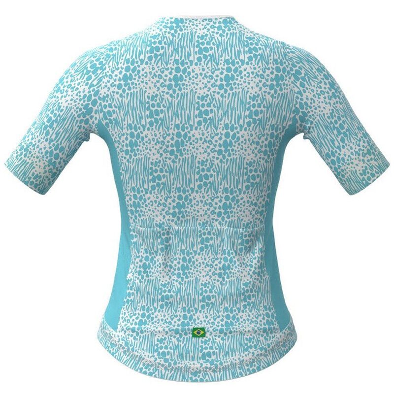 Maillot vélo manches courtes femme Mauro Ribeiro Onça