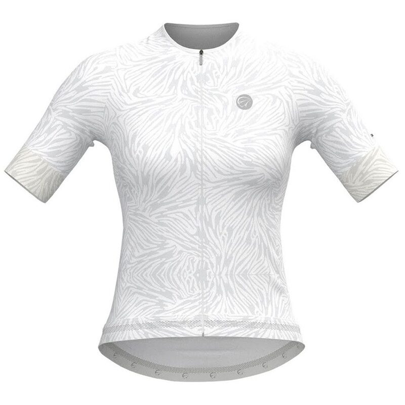 Maillot vélo manches courtes femme Mauro Ribeiro Zebra