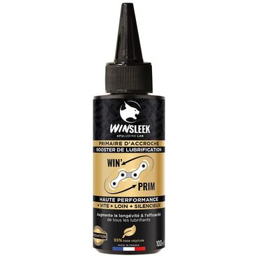 Primaire d'accroche/booster de lubrification chaine vélo Winsleek Win Prim 100ml